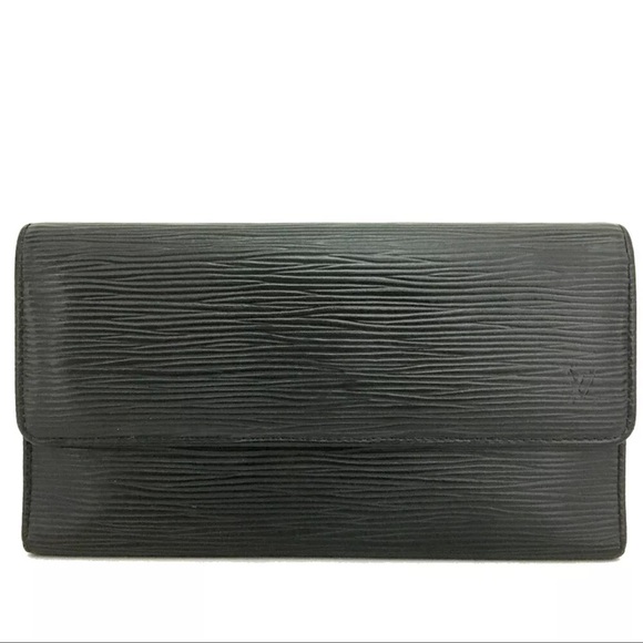 Louis  Vuitton | Epi Porte Tresor International Leather Trifold Long Wallet - Picture 1 of 11